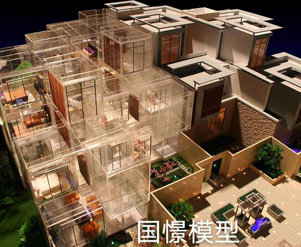 自贡建筑模型