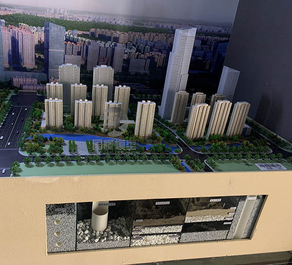 自贡建筑模型