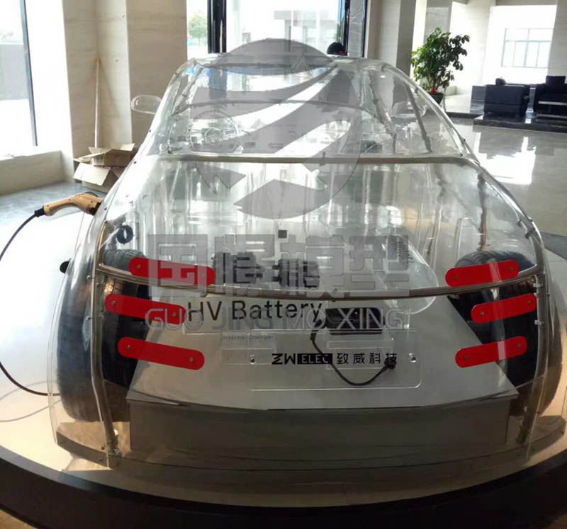 自贡透明车模型